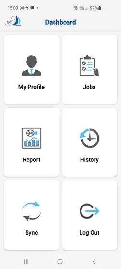 SAIL mobile dashboard